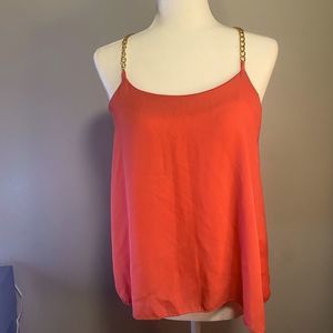 Coral blouse small Charlotte Russe